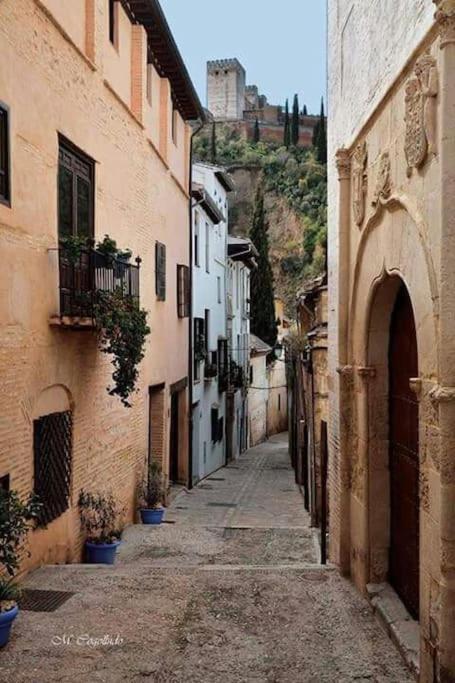 La Casita De La Esquina Lägenhet Granada Exteriör bild